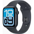 Apple Watch SE 3 GPS 40mm Midnight Aluminium Case with Midnight Sport Band - S/M - Dunkelblau