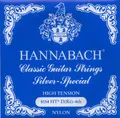 Hannabach Saiten für Klassikgitarre Serie 815 D4 High Tension Silver Special, Gitarrensaiten (hochwertig, Allzweck-Saite für fast jedes Instrument, Gitarrensaiten klassische Gitarre, Made in Germany)