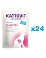 KATTOVIT Feline Diet Diabetes Lachs 24 x 85 g
