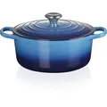 Le Creuset BRÄTER RUND SIGNATURE 26 CM AZURE