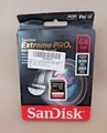 SanDisk Extreme Pro SDHC UHSII V90 64GB 300 MBs