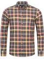 Indicode Herren Riverside Hemd kariert mit Button-Down-Kragen | Herrenhemd Männerhemd Dk Grey S