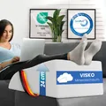 ELONEO Venenkissen Beinhochlagerungskissen aus Memory Foam mit abnehmbaren Bezug