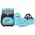 MUWO "Lil Leo" Kinder Schulranzen Set 5-tlg. 132891314-132891310