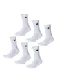 Champion Unisex Socks Basics 6pk Crew Füßlinge, Weiß, 27-30 EU