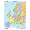 Selecta Larsen Puzzle Karte Europa, 37 Teile.