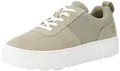 Low LACE UP Sneaker, Laurel Court Light Taupe Suede, 7,5