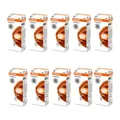 10 Glühlampen 12V mit Glasquetschsockel 7,5lm OSRAM ORIGINAL LINE für PKW