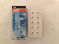 10 x Osram Lampe 12V 1,2W W2x4.6d Glassockellampe W1,2W Innenbeleuchtung 2721