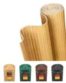 paramondo PVC Sichtschutzmatte Sichtschutzzaun 180 x 300 cm, Dreifache Verstärkung für Garten Terrasse, Privatsphäre Balkon Sichtschutz Zaun Windschutz Wetterfest mit Strukturierter Oberfläche, Bambus
