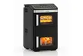 Arendo Heißluftfritteuse Doppelstock Dual Zone Airfryer & digitaler Mini-Backofen, 2800 W, mit Zubehör, Umluft Backofen, Sichtfenster, fettarmes gesundes Kochen