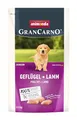 animonda GranCarno Junior Hundetrockenfutter getreidefrei Geflügel + Lamm (1 x 4 kg), Trockenfutter für Junge Hunde ohne Getreide, Welpenfutter trocken mit hoher Bekömmlichkeit