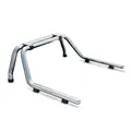 Überrollbügel Rollbar für Toyota Hilux 2015-2026 Gefärbten Stahl Ø60 Silber