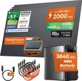 SOLARWAY Balkonkraftwerk 2000 Watt Ultra | EcoFlow STREAM Ultra X 3840 Wh Batterie