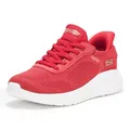 Skechers Slip-Ins Bobs Squad Chaos Current Muse Damen Sneaker Rot EU 39