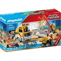 PLAYMOBIL City Action 70742 Baustelle mit Kipplaster - Bunt