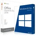 Windows 8.1 Pro + Office 2016 Home & Student