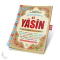 Fihristli 41 Yasin Arapça Türkçe Okunuşlu ve Mealli, Sesli, Orta Boy (Yasin 034)