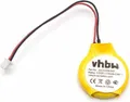 vhbw BIOS-Batterie kompatibel mit Getac W130 Computer Notebook (200 mAh, 3 V, Li-Ion)
