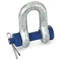 SCHÄKEL, GERADE, BOLZEN MIT MUTTER UND SPLINT