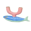 Kerzenhalter Fisch Talking Tables Doppelkerzenständer ca. 22,5x5x12 cm Keramik