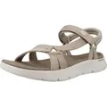 Go Walk Flex Sandal - Hellbraun - 39