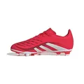 adidas Predator Club JUNIOR Football Boots FG/MG Sneaker, Lucid red/FTWR White/core Black, 36 2/3 EU
