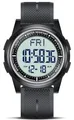 WIFORT Digital Herren Damen Uhren, 5 ATM Wasserdicht Sport Armbanduhr mit Wecker Stoppuhr Countdown Duale Zeitzone, Ultradünn Weitwinkel Großes Zifferblatt Digitaluhr