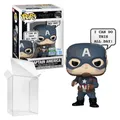 Funko Pop! Marvel - Captain America #1480 (Speech Bubble) [2025 Wonderous Convention Exclusive]
