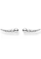 THOMAS SABO Paar Ohrstecker Ear climber Kugeln silber