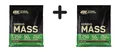 2 x Optimum Nutrition Serious Mass (12lbs) Chocolate (18,33 EUR/kg)