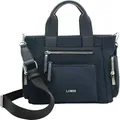 L.CREDI Handtasche Umhängetasche Odeta Handle Bag Marine dunkelblau - Dunkelblau