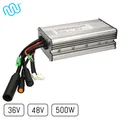 windmeile | Brushless Controller Waterproof, Torque Controller Trapez, Steuergerät, 36V/48V, 14A/500W, E-Bike, Elektro Fahrrad, Pedelec, Scooter