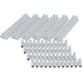 UNITEC Lüsterklemme 10 Stück | 12 polig | bis 380 Volt einsetzbar | 1,0 - 2,5 mm² | transparent