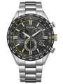 Citizen CB5947-80E Herrenuhr Titan Funkuhr Eco Drive silber