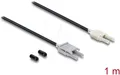 DELOCK 91027 - LWL POF Kunststoff Kabel, HFBR 4506-4516Z, Duplex, 1 m