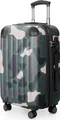 HAUPTSTADTKOFFER - Spree - Handgepäck mit Erweiterung, Koffer auf Rollen, Trolley Flugzeug Hartschalenkoffer Hand Luggage TSA, 55 cm, Cabin Bag max 42 Liter,Camouflage