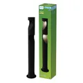 Philips Desi Outdoor GardenLink Niedervolt- Sockelleuchte, 24 V, 2700K warmweißes Licht, 180 lm, Schwarz, Starter-Set, 3er Pack, EU-Stecker
