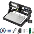VEVOR 500 mW CNC 3018 DIY Graviermaschine Pro 300x180x45mm Engraving Machine 3 Achse Mini Gravierer mit GRBL Steuerkarte und Offline Controller