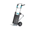 wolfcraft GmbH 5535000, Kunststoff, Stahl, Sackkarre, Schwarz, Grau, Türkis, 200 kg, 2 Rad/Räder, 630 mm