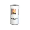 THERMIA Kaminofen Hiron Trio, Weiß, Stahl, 6 kW - weiss