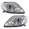 TYC Scheinwerfer für Toyota Corolla E12 01-07 H7 Set für Halogen Limo Kombi K-Ty