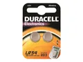 Duracell Batterie Knopfzelle LR54   1.5V                2St.