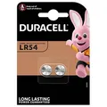DURACELL Knopfzellen LR54 Alkali-Mangan 1,5 V, 2 St.