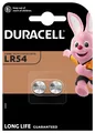 Duracell LR54, 2 Stück Alkaline-Knopfzellenbatterien