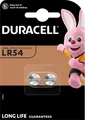 DURA ALK LR542 - Alkaline Knopfzelle, 50 mAh, LR54, 2er-Pack
