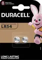 Duracell Knopfzelle LR54 1.5V 2 St. 65 mAh Alkali-Mangan AG10