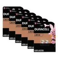 6x Duracell LR54 V10GA AG10 10GA 389 LR1130  Knopfzelle Batterie 2er Blister