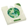 20 Servietten aus nachhaltiger Produktion Planet Erde |Natur | Umwelt | Tischdeko | Decoupage | Serviettentechnik 33x33cm