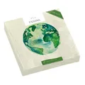 20 Servietten nachhaltig Gras One Earth Planet Erde Bewusst Leben Deko 33x33cm